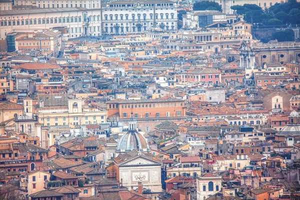 Районный Вид Город Рим — стоковое фото