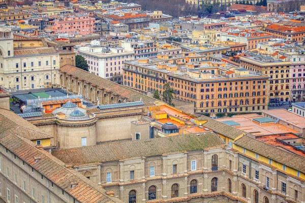 Luftaufnahme Der Vatikanischen Architektur — Stockfoto