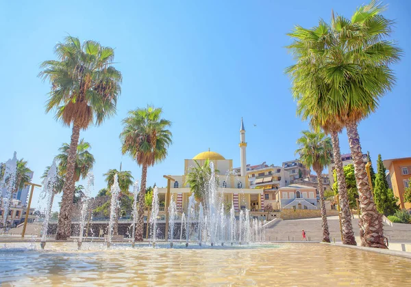 Grote Moskee Midden Van Durres Albanië — Stockfoto