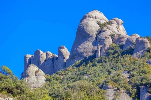 Rocas Montaña Montserrat España — Foto de Stock