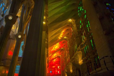 Kilise iç güneş ışığı aydınlatma