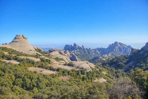 Montserrat Montaña Situada Cerca Barcelona — Foto de Stock