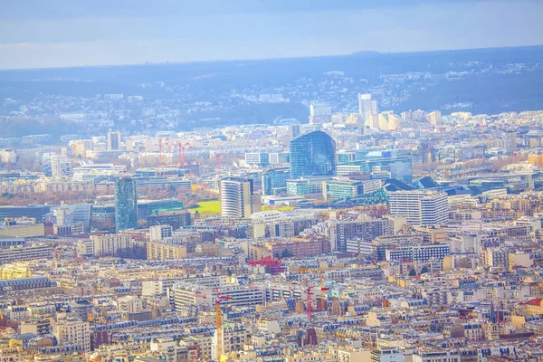 Luftaufnahme Der Modernen Architektur Von Paris — Stockfoto