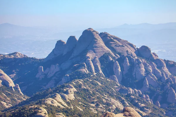Paesaggio Delle Montagne Montserrat Catalogna — Foto Stock