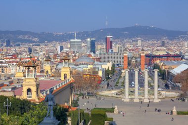 Placa de España'nın Barcelona'da 