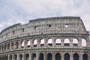 Roma 'da Colosseum eski görüntüsü 