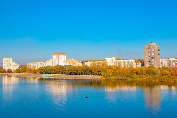 Landskap Med Rîbniţa Stad Och Dnjestr River Transnistrien — Stockfoto