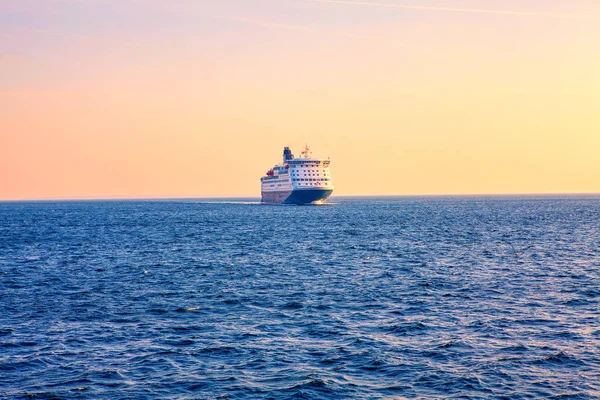 Statek Wycieczkowy Żeglarski Morzu Północnym — Zdjęcie stockowe
