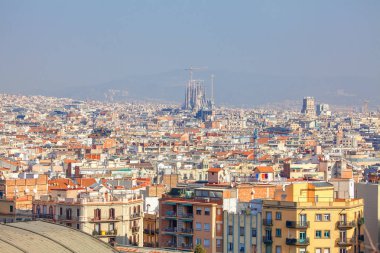 montjuic barcelona görünümünden