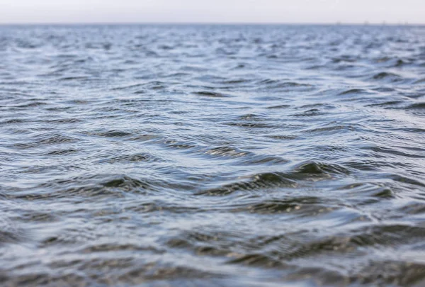Hladina Mořské Vody Malými Vlnami — Stock fotografie