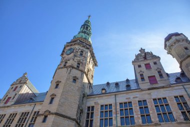 Kronborg kale ve kale Helsingor, Danimarka