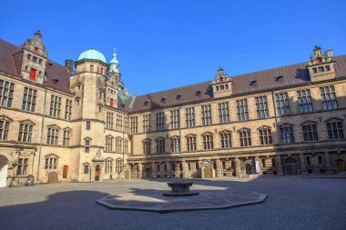 Kronborg Kalesi içeriden görünümü