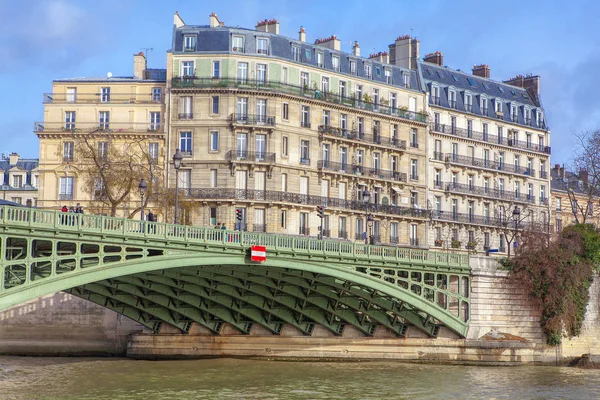 Pont Sully Párizsban — Stock Fotó