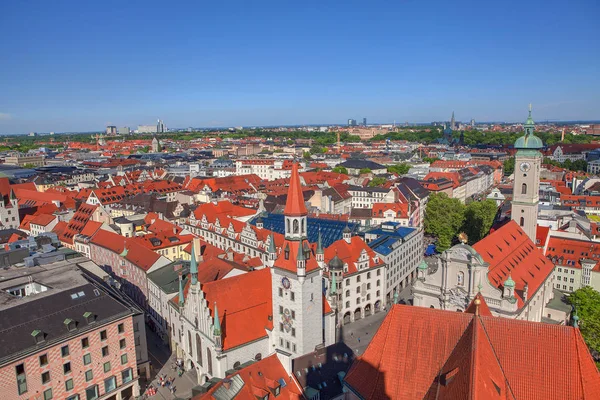 Schöne Luftaufnahme Der Architektur München — Stockfoto