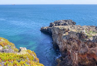 Boca Cascais Inferno uçurum oluşumu yapmak , Portekiz