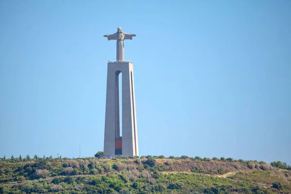 Nationalheiligtum Von Christus Dem König Lissabon — Stockfoto