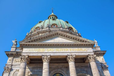 Frederik Kilisesi Mermer Kilisesi olarak bilinen , Kopenhag Danimarka