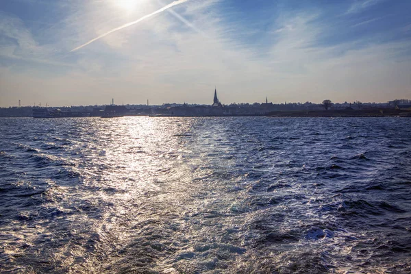 Mariene Landschap Van Helsingor Coast — Stockfoto