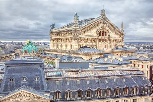 Пале Гарньє Знаменита Опера Парижі — стокове фото