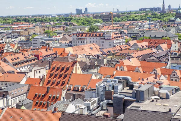 Vista Munich Desde Arriba — Foto de Stock
