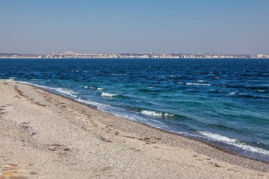 İskandinav littoral , Niva Bugt manzarası 