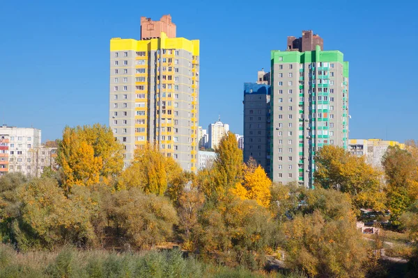 Vista Distretto Della Città Ribnita Moldavia — Foto Stock