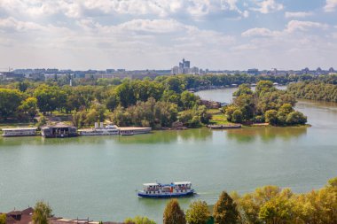 Belgrad'da Tuna ve Sava nehri