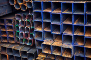 arka plandaki boru profili