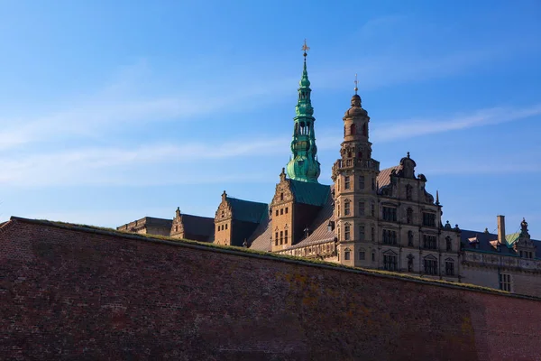 Castelo Famoso Kronborg Helsingor Dinamarca — Fotografia de Stock