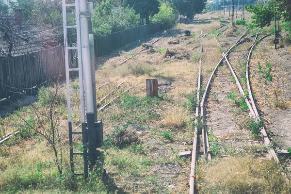 Railway Tracks Countryside — Stock Photo, Image