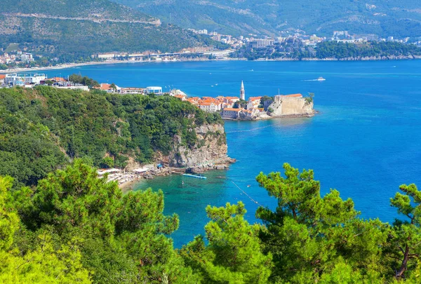 Landscape Buva Old Old Town Adriatic Sea Montenegro — Stock Photo, Image