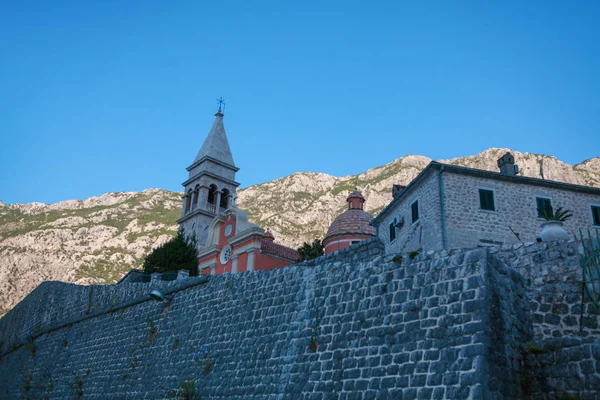 Bastione Medievale Della Città Vecchia Kotor — Foto Stock