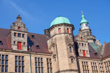 Helsingor Danimarka 'daki Kronborg Ortaçağ Kalesi