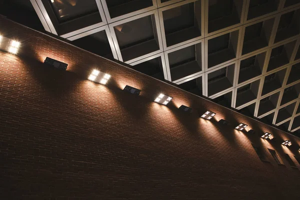 Design Der Decke Moderne Beleuchtung — Stockfoto