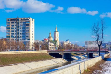 Romanya 'daki Iasi kentinin manzarası 