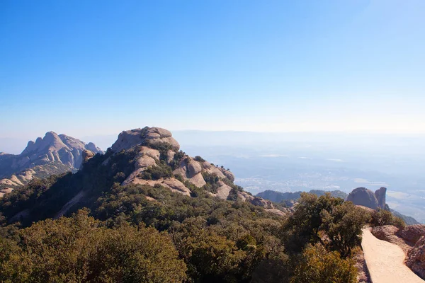 Sendero Las Montañas Senderismo Las Montañas Rocosas — Foto de Stock