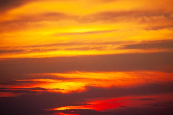 Cielo Con Luce Serale Fantastico Paradiso Paesaggio — Foto Stock