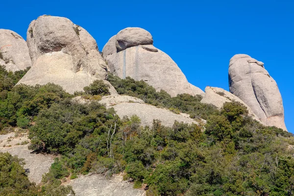 Impresionante Acantilado Montserrat Cataluña — Foto de Stock