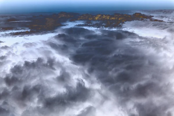 Nubes Surrealistas Imagen Como Apocalipsis — Foto de Stock