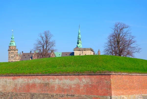 Castillo Fortaleza Kronborg Helsingor Dinamarca — Foto de Stock