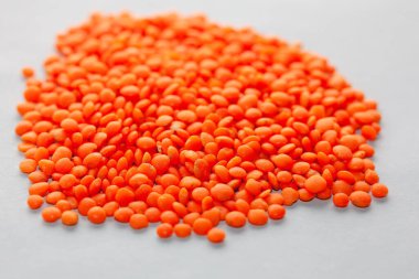 Yüksek proteinli mercimek yığını