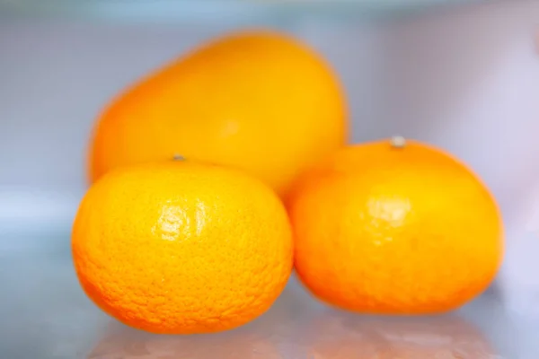 Tre Arance Frutti Esotici Pronti Mangiare — Foto Stock