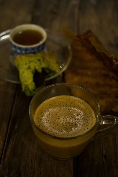 กาแฟในตอนเช — ภาพถ่ายสต็อก
