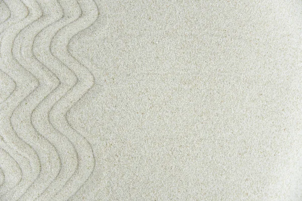 Soyut Zen Beyaz Kuma Çizim Yapıyor Uyum Kavramı Denge Meditasyon — Stok fotoğraf