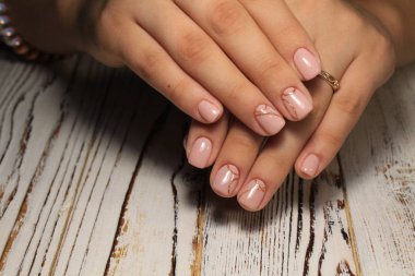 seksi manikür çivi güzel eller üzerinde