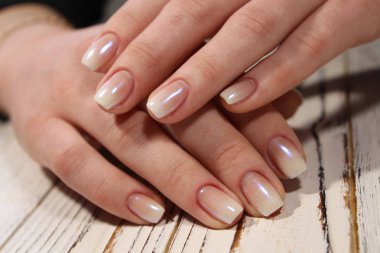 güzel düğün manikür güzel eller üzerinde