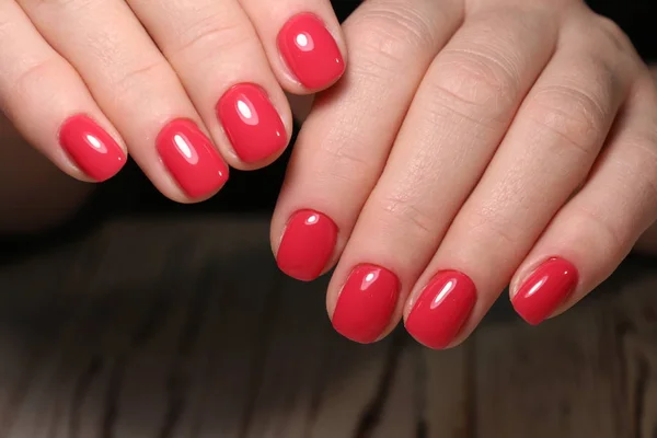 Betoverend Mooie Manicure Achtergrond Van Een Trendy Textuur — Stockfoto