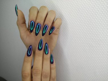 Trendy manikür tasarımı