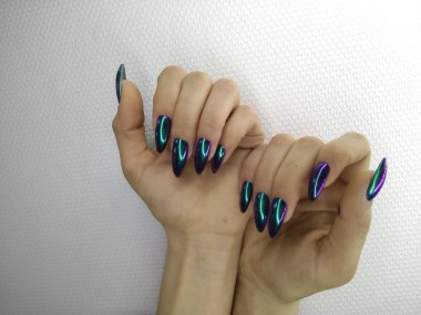 Trendy manikür tasarımı