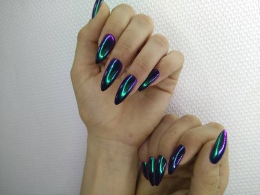 Trendy manikür tasarımı